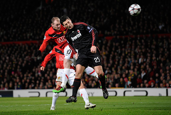 Manchester Utd v AC MIlan: football
