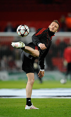 Manchester Utd v AC MIlan: football