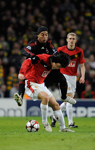 Manchester Utd v AC MIlan: football