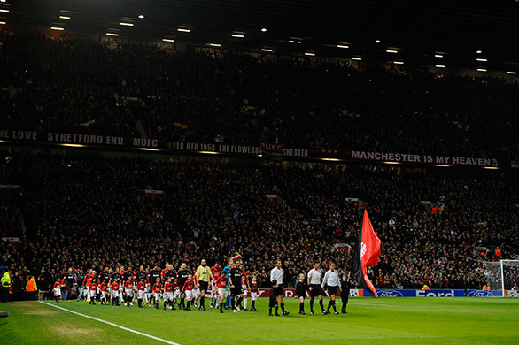 Manchester Utd v AC MIlan: football