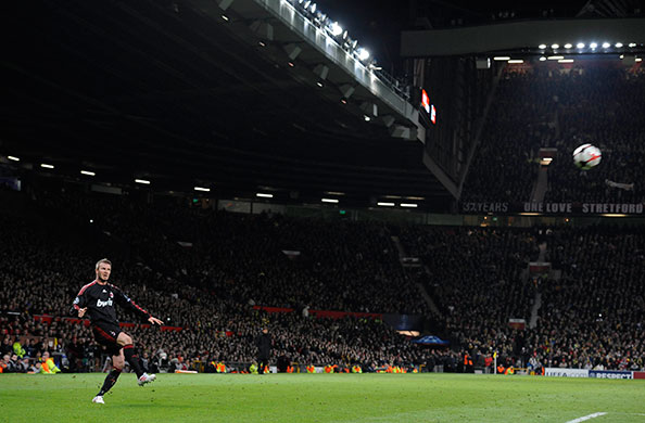 Manchester Utd v AC MIlan: football