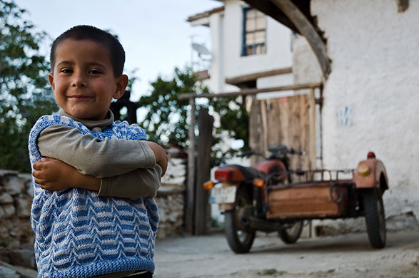 Tour of Turkey: Photography tour of Turkey, Local Boy in Sirince