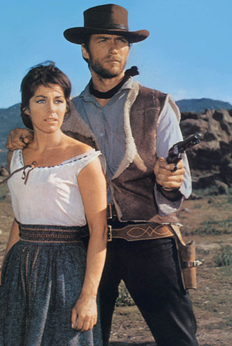 Clint Eastwood at 80: Clint Eastwood with Marianne Koch in Fistful of Dollars (1964)