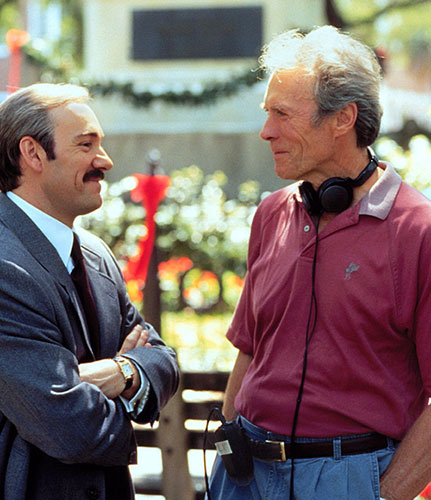 Clint Eastwood at 80: Kevin Spacey and Clint Eastwood in Midnight in the Garden of Good and Evil