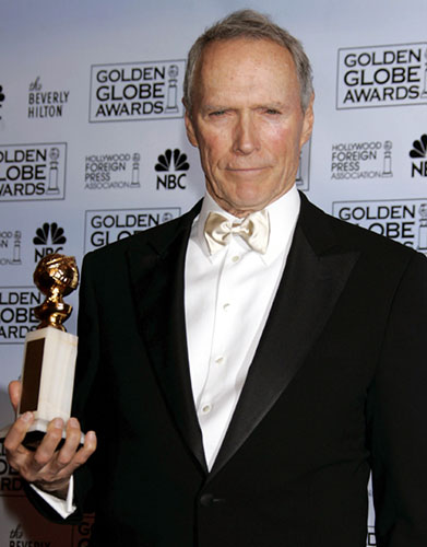 Clint Eastwood at 80: Clint Eastwood at the Golden Globes 2005