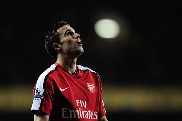 Title race gallery: Robin van Persie