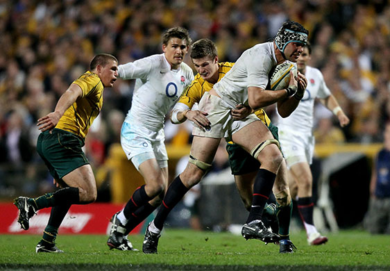 rugby: Australia v England - Cook Cup