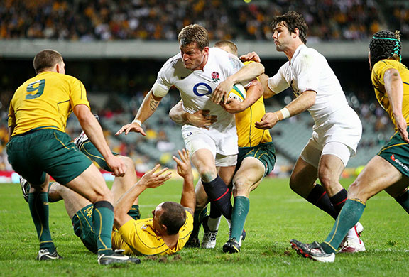 rugby: Australia v England - Cook Cup