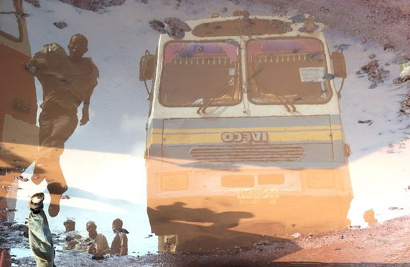 Nick Lill: Nick Lill, Puddle photograph, Ethiopia