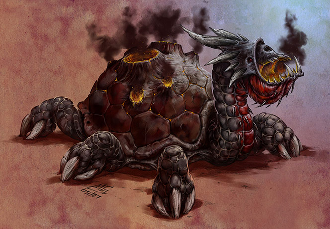 World of Warcraft: Volcanoths are denizens of the Lost Isles