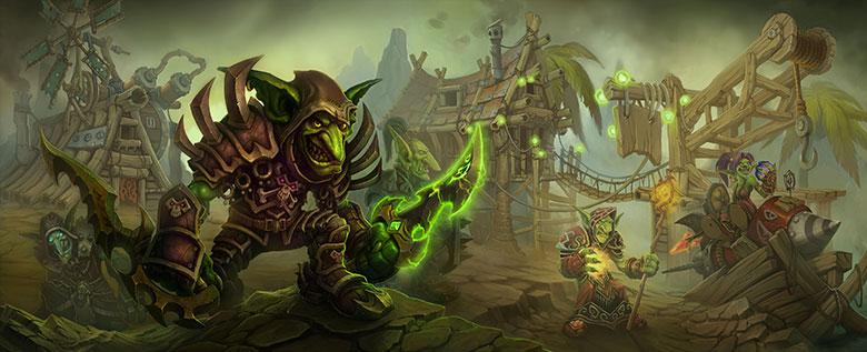 World of Warcraft: Like the Gnomes, Goblins specialise in magical technology