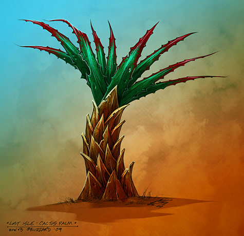 World of Warcraft: Catus Palm from the Lost Isles