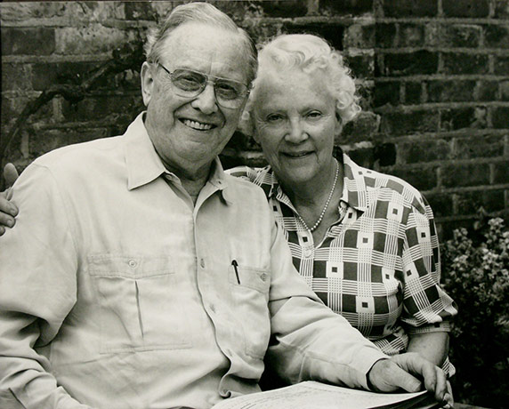 Sir Charles Mackerras: Sir Charles Mackerras and with Lady Mackerras