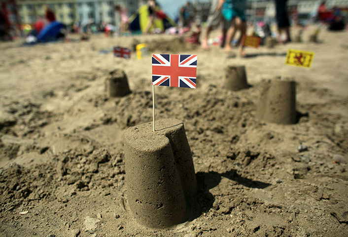 Weymouth: Sandcastles