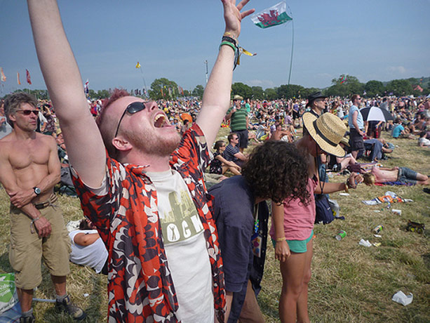 Glastonbury readers pics: Glastonbury readers pics10
