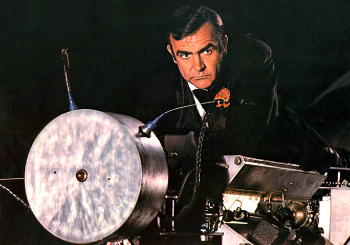 As James Bond in Diamonds Are Forever (1971). Photograph: Cine Text/Allstar