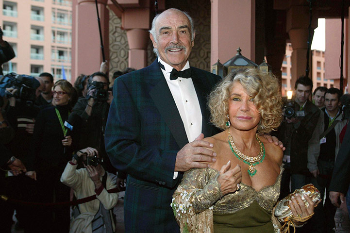 Sean Connery turns 80: Sean Connery and wife Micheline Connery Morocco 200