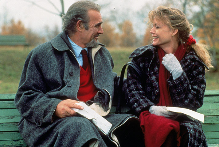 Sean Connery turns 80: Sean Connery with Michelle Pfeiffer in 1990's 'The Russia House'