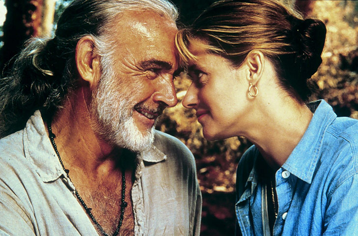 sean connery at 80: sean connery & lorraine bracco medicine man (1992)