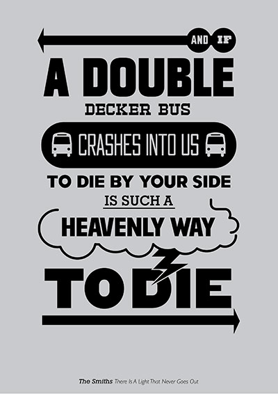 Music Philosophy: Poster of music lyrics
