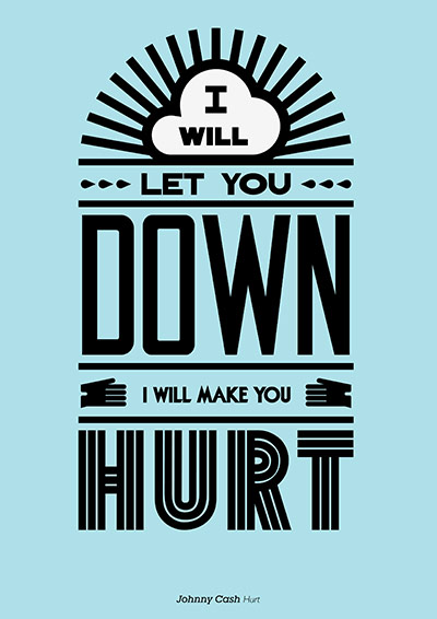 Music Philosophy: Poster of music lyrics