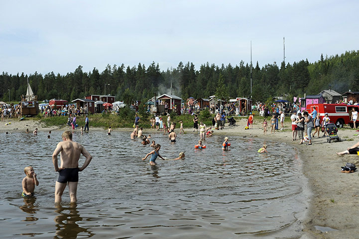 Mobile Sauna Festival in Teuva, Finland | TipTopAware