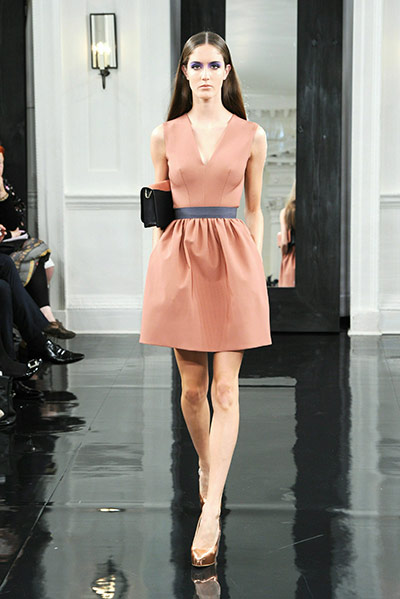 .: New York Fashion Week-Victoria Beckham S/S11 Ready-To-Wear Collection.