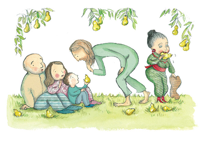 The Boy That Climbed into the Moon, written by David Almond, illustrated by Polly Dunbar (Walker Books, 2010)