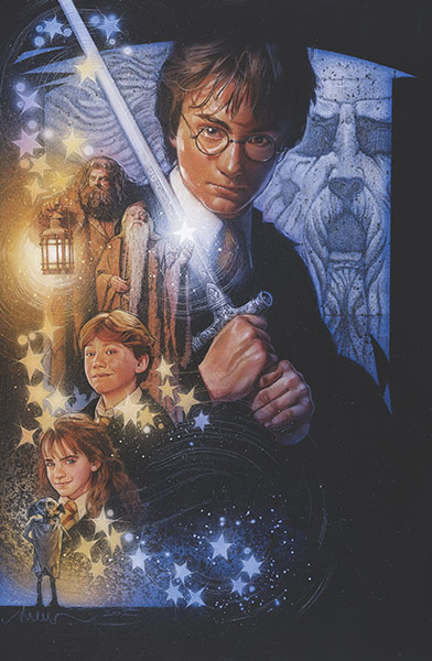 Struzan: Harry Potter 2 artwork