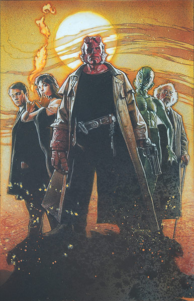Struzan: Hellboy artwork