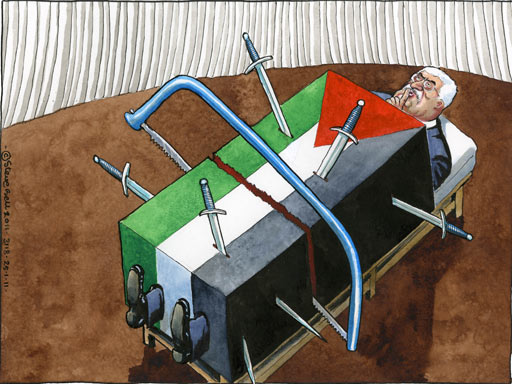 25.01.11: Steve Bell on the Palestine papers