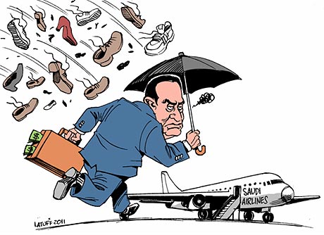 Mubarak cartoon