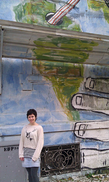 Lisbon graffiti: Lisbon Rachel Dixon