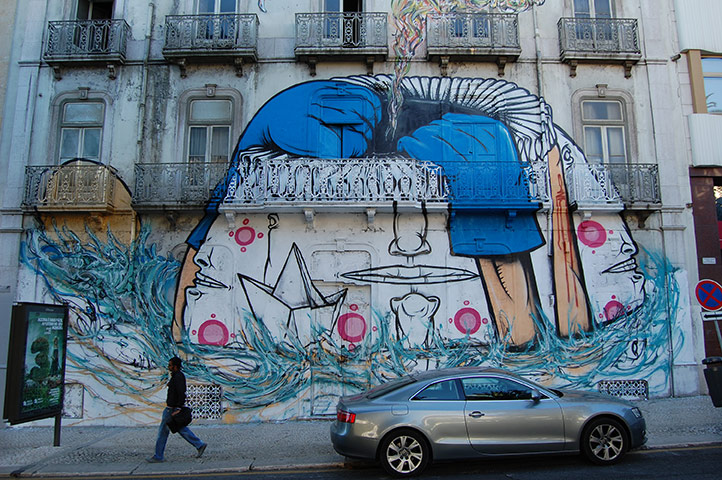 Lisbon graffiti: Lisbon 8