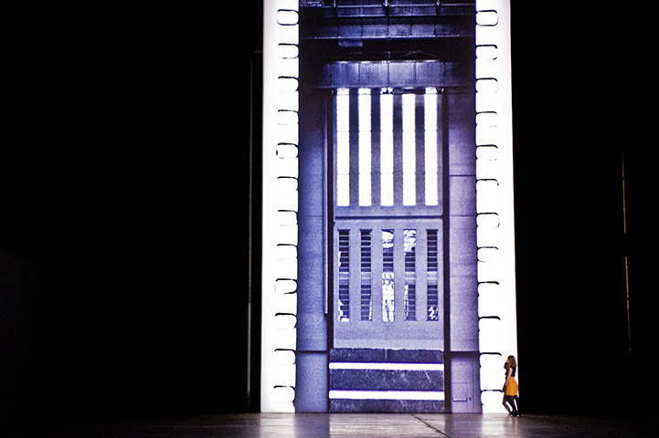 Tacita Dean: Looped film installation titled 'Film' by Tacita Dean at the Turbine Hall