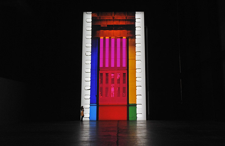 Tacita Dean: Looped film installation titled 'Film' by Tacita Dean at the Turbine Hall