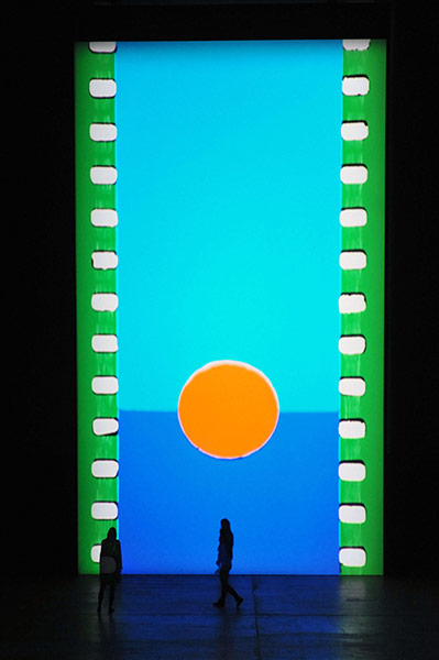 Tacita Dean: Looped film installation titled 'Film' by Tacita Dean at the Turbine Hall