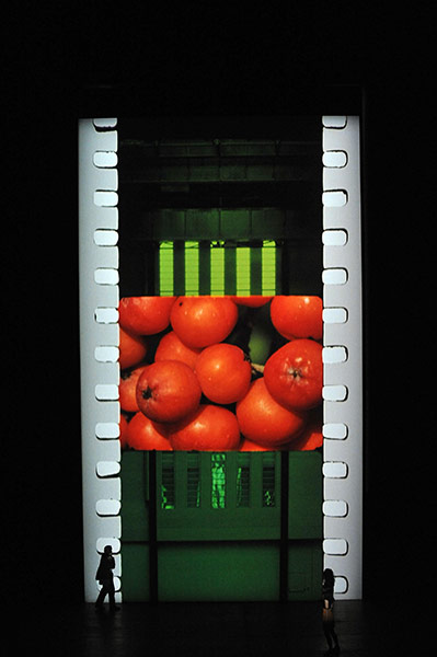 Tacita Dean: Looped film installation titled 'Film' by Tacita Dean at the Turbine Hall