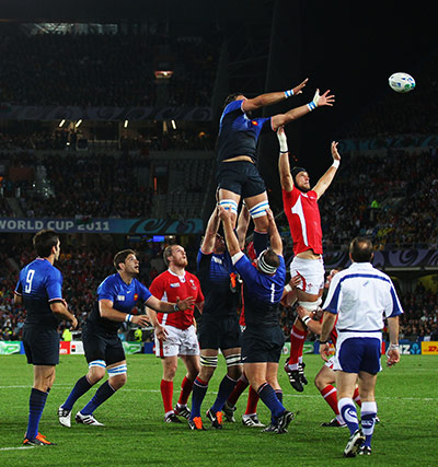 Wales v France RWC Semi: The French dominate the line-outs