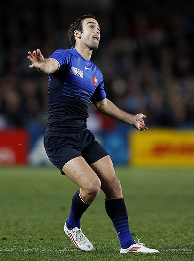 Wales v France RWC Semi: Morgan Parra scores a penalty