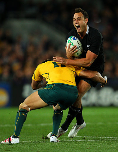 rugby: New Zealand v Australia - IRB RWC 2011 Semi Final 2