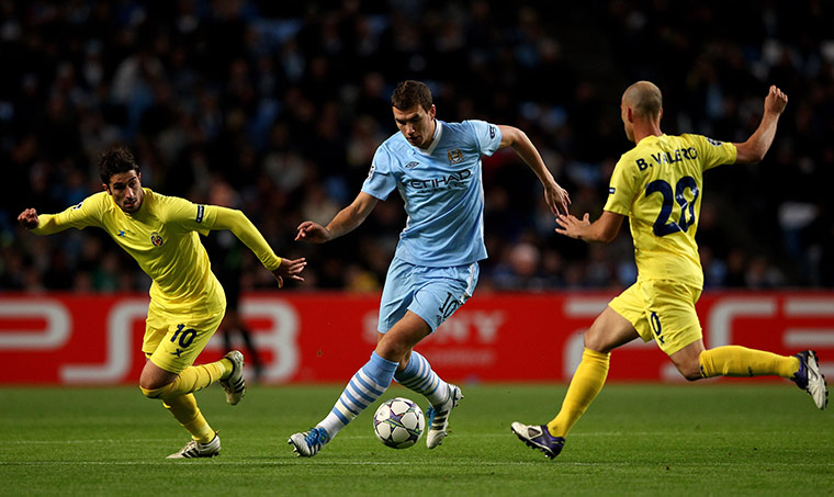 Tuesday Champions League: Dzeko tries to take on Borja Valero and Cani in search for a winner