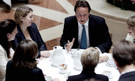 File photo of David Cameron with recently selected female Tory candidates in 2006