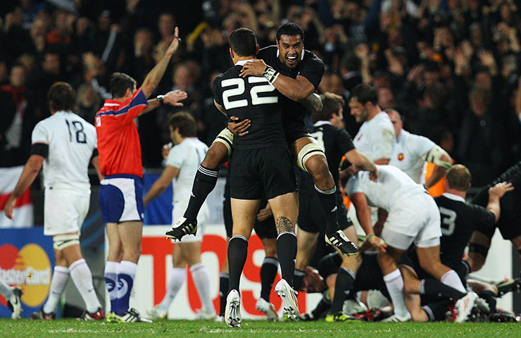 World Cup final: France v New Zealand - IRB RWC 2011 Final