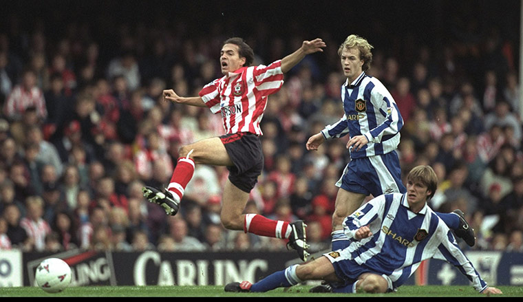 Man U Defeats: Southampton 6 United 3 October 1996