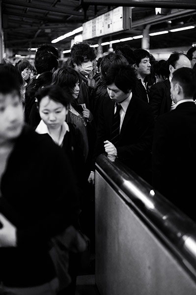 Tokyo by Paul Church: escalator