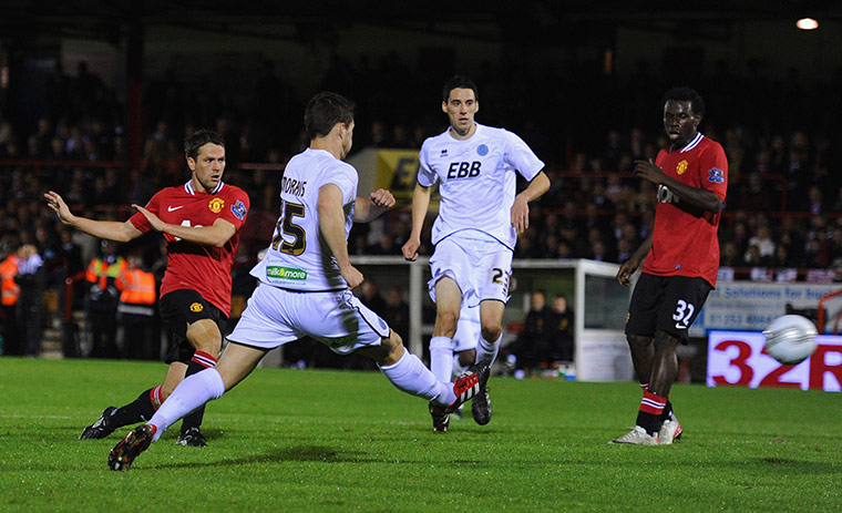 carling cup2: Aldershot Town v Manchester United - Carling Cup Fourth Round