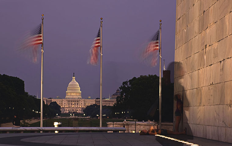 Sunset/sunrise: Washington DC