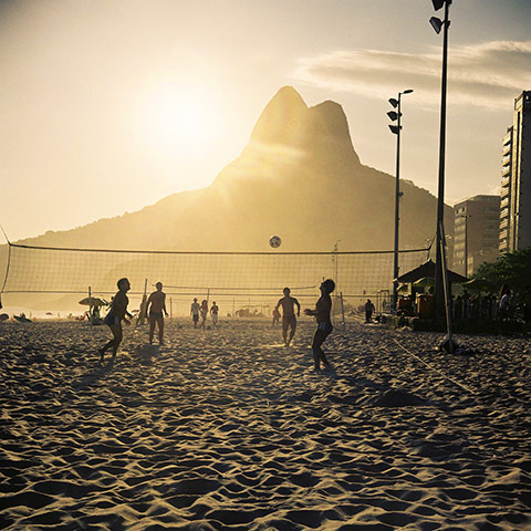Sunset/sunrise: Leblon beach