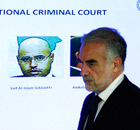 Chief prosecutor Luis Moreno-Ocampo comments on arrest warrants at the Hague on 28 June.